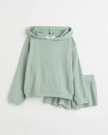 2-piece Set Light Green